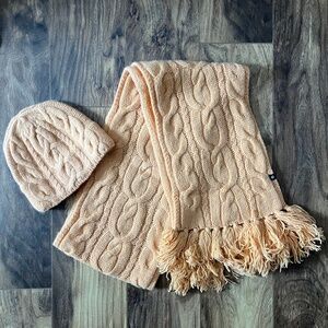 Gap Orange Scarf & Hat Matching Set